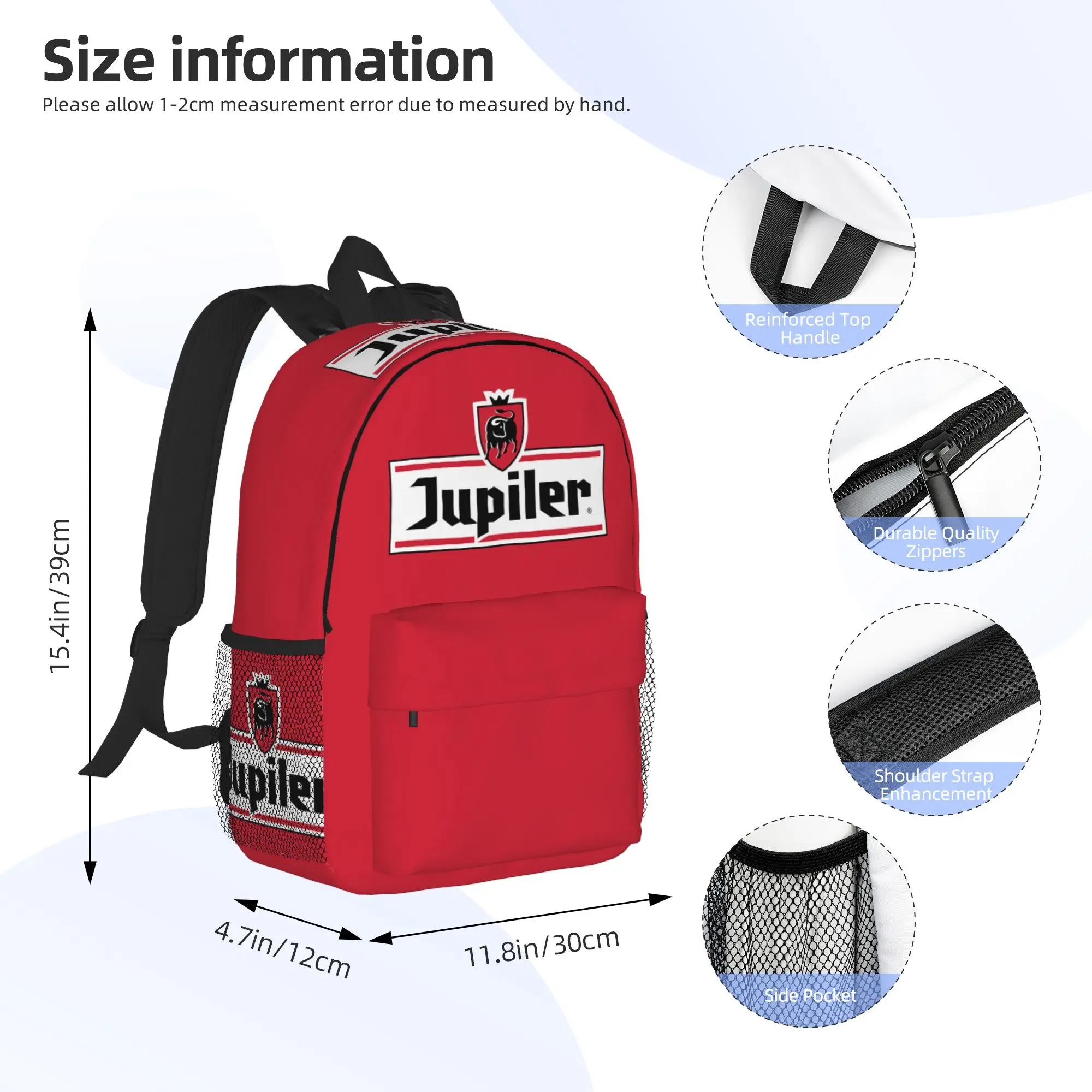 Фото Рюкзак Jupiler, горячая распродажа, вместительный рюкзак для мальчиков и девочек, сумка через плечо для мужчин и женщин, школьная сумка №2