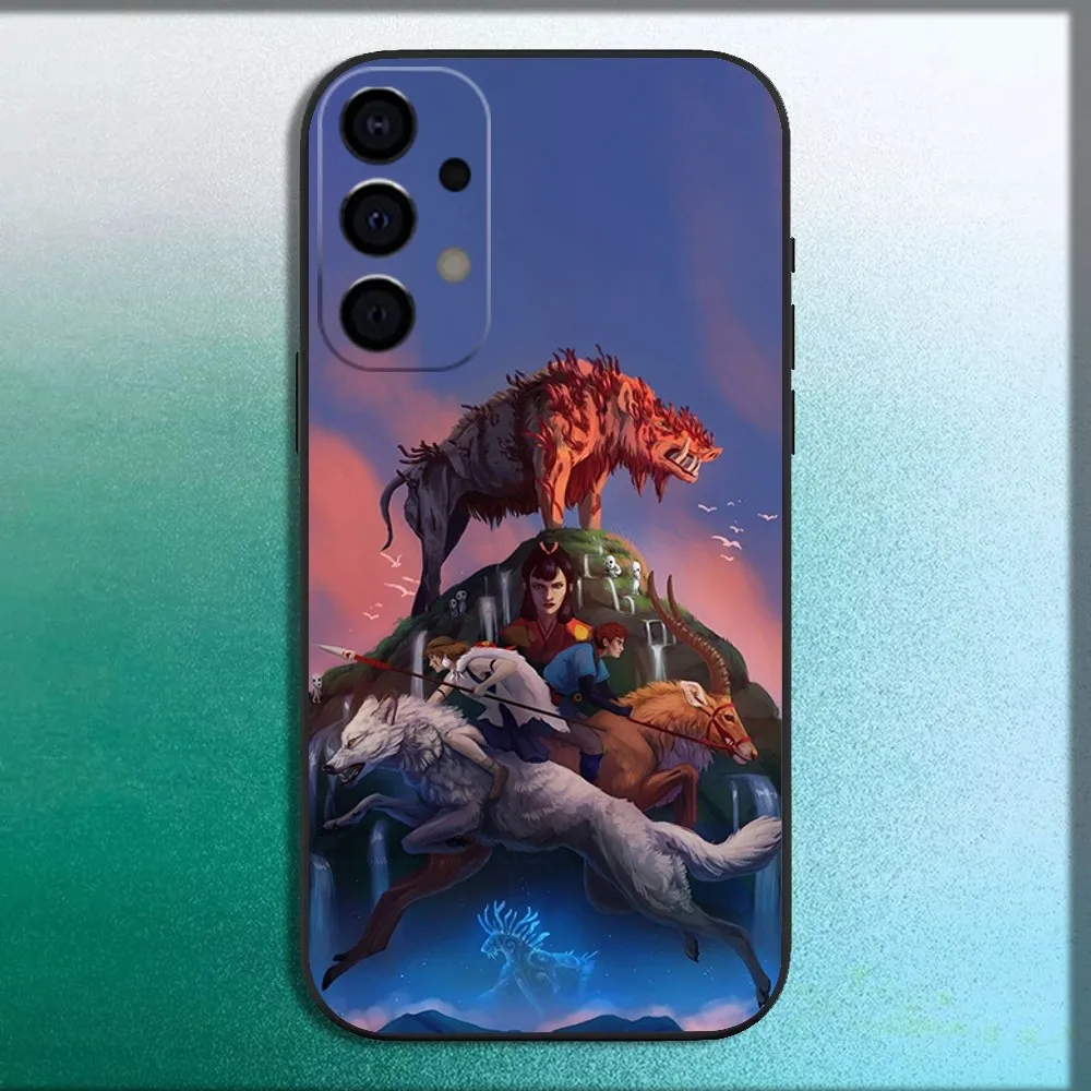 Чехол для телефона M-Mononoke H-Himes Samsung Galaxy A13 A21s A22 A31 A32 A52 A53 A71 A80 A91 мягкий черный чехол