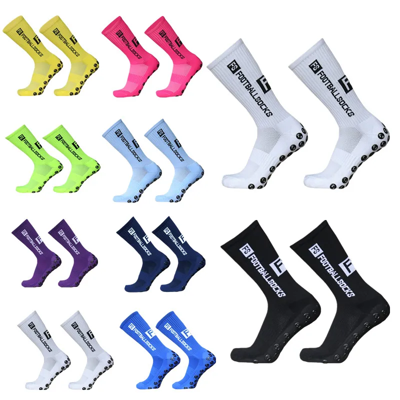 

Sports Men Women Anti Slip FS Football Socks Baseball Rugby Grip Soccer Socks