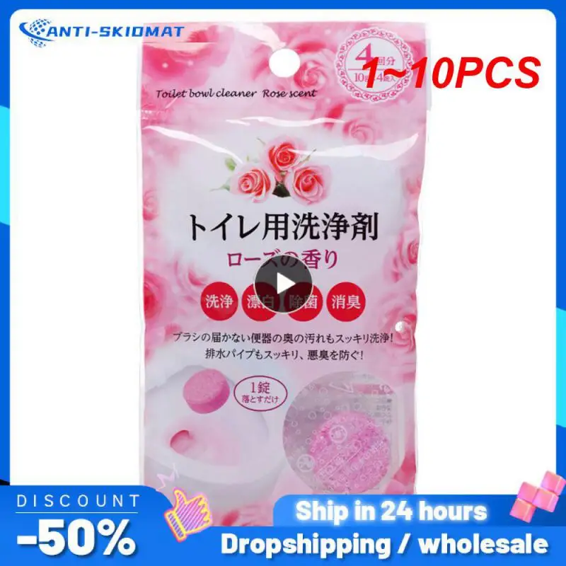 

1~10PCS Multifunctional Effervescent Cleaner Toilet Kitchen Cleaning Tablets Car Window Cleaner Home Cleaning Accessories
