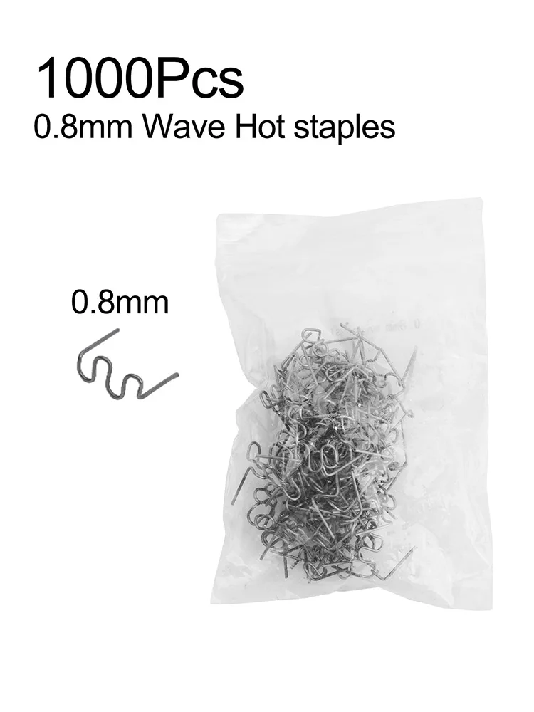1000x0 8 мм ремонт бампера термоплавкие пластиковые сварочные гвозди волнистые