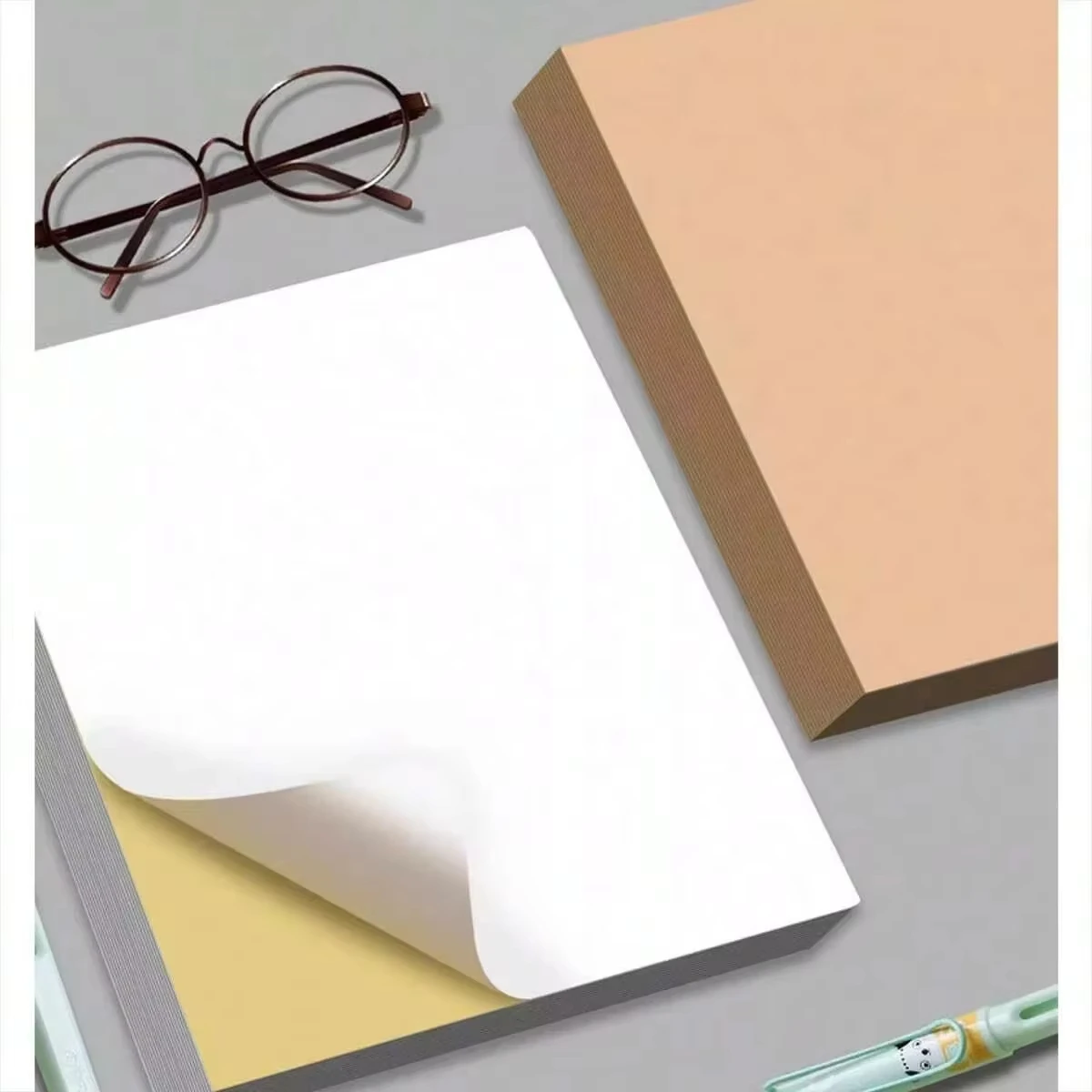 Липкая матовая бумага формата А4 белая самоклеящаяся этикетка для струйного