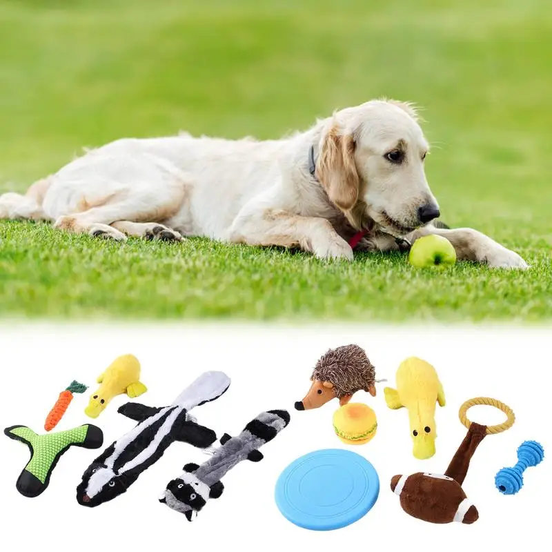 

Small Dog Toys Chew Toys For Puppies Interactive Pet Supplies Crinkle Dog Plush Toy For Small And Medium Breeds