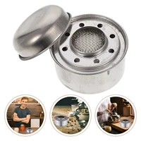 1 set alcohol stove wick practical portable stainless steel fuel box fuel holder for home hot pot outdoor