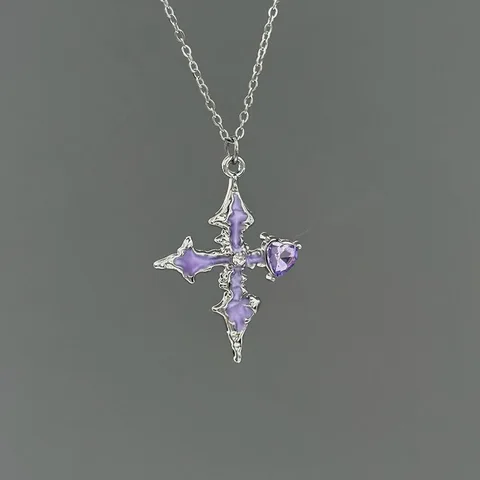 Фиолетовое ожерелье LATS 2025