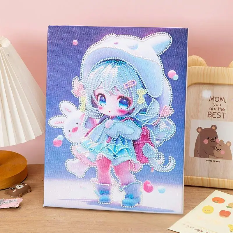 23 см * 30 светящаяся в темноте принцесса алмазная живопись DIY детский мультфильм