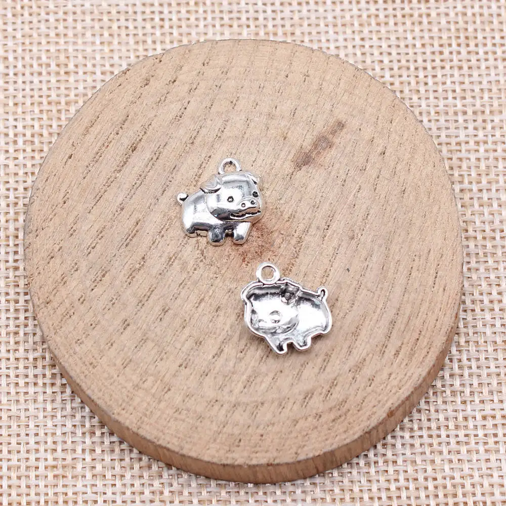 40 шт. Подвески для изготовления ювелирных изделий 14 х13 мм