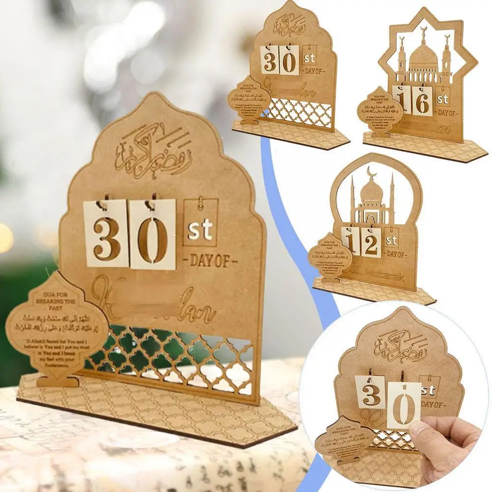 

Ramadan Countdown Calendar Ramadan Decoration 2023 Festival Islamic Advent Muslim Decor Mubarak Eid Diy Ornament Gifts Cale J7j2