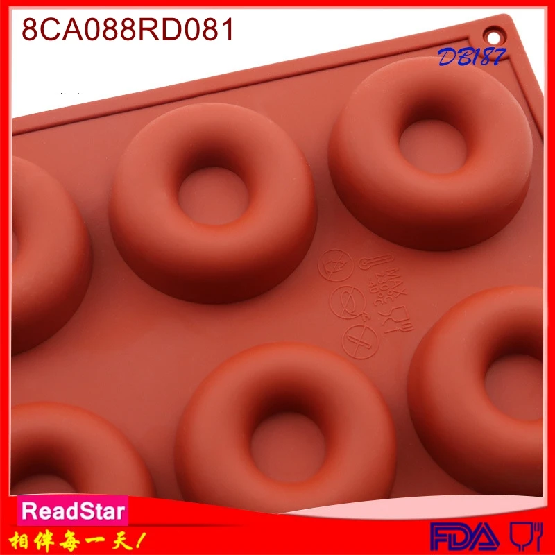 20 шт./партия ReadStar 8CA088RD081 8 полостей круглая форма Denut для торта мыла квадратная