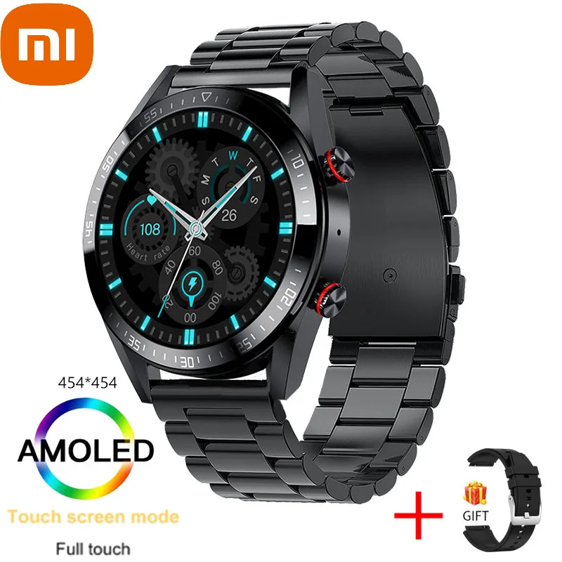 

Xiaomi Smart Watch Man Display The Time Bluetooth Call Local Music Smartwatch For Mens Android TWS 454*454 Screen