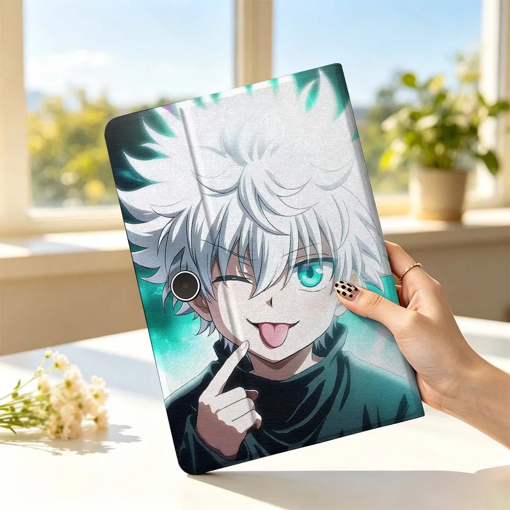 Фото Чехол для планшетов OPPO VIVO IQOO OnePlus Realme Pad 3 Pro 13 12.1 11.61 11.4 10.36 11 дюймов с изображением Killua Hunter, мягкий №1