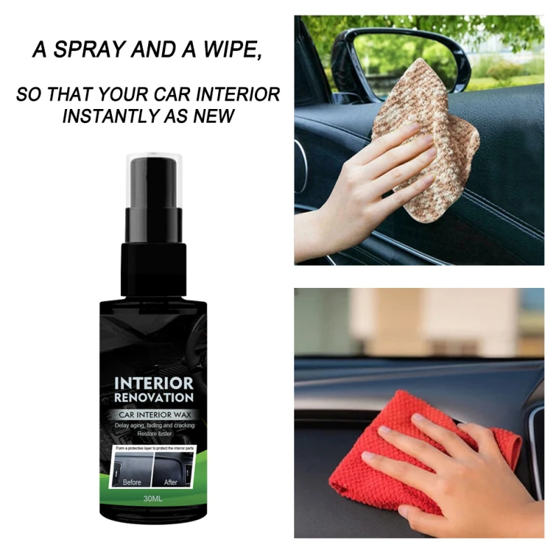 

Plastic Parts Retreading Agent Wax Renewed Plastic Restore Car Paint Car Refurbishing Agent For Home Car Interior Part