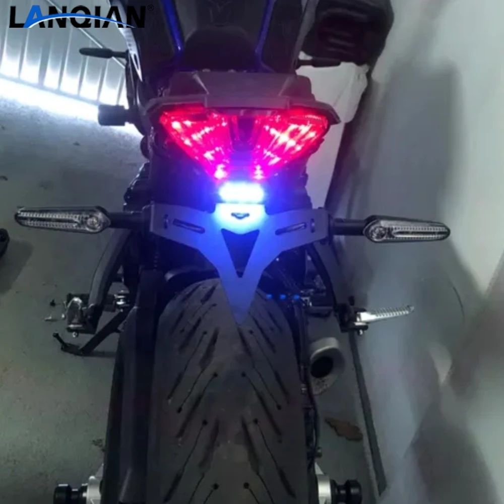 Для Yamaha YZF R7 YZFR7 YZF-R7 2021 2022 2023 2024 2025 2026 задний держатель номерного знака кронштейн R7 аксессуары для мотоциклов (art.: 3920d467c4841) - 3920d467c4841
