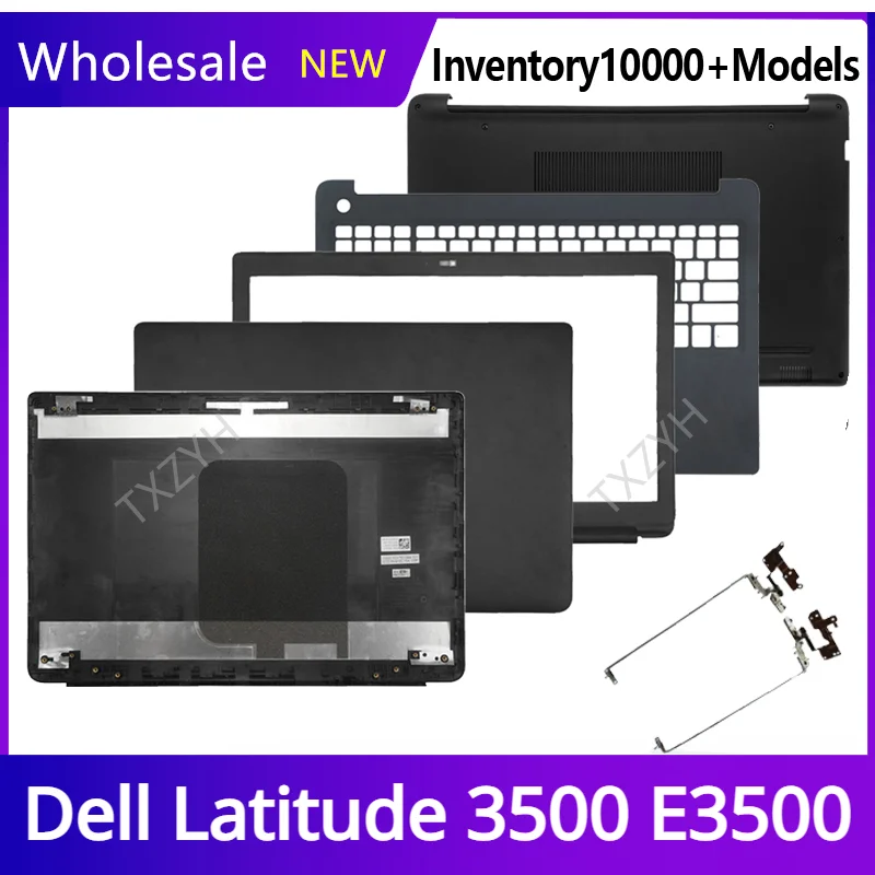 

New Original For Dell Latitude 3500 E3500 Laptop LCD back cover Front Bezel Hinges Palmrest Bottom Case A B C D Shell