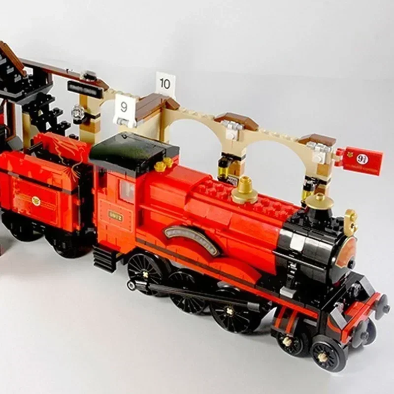 MOC креативные и универсальные подарки модель поезда сборка кирпичи игрушки