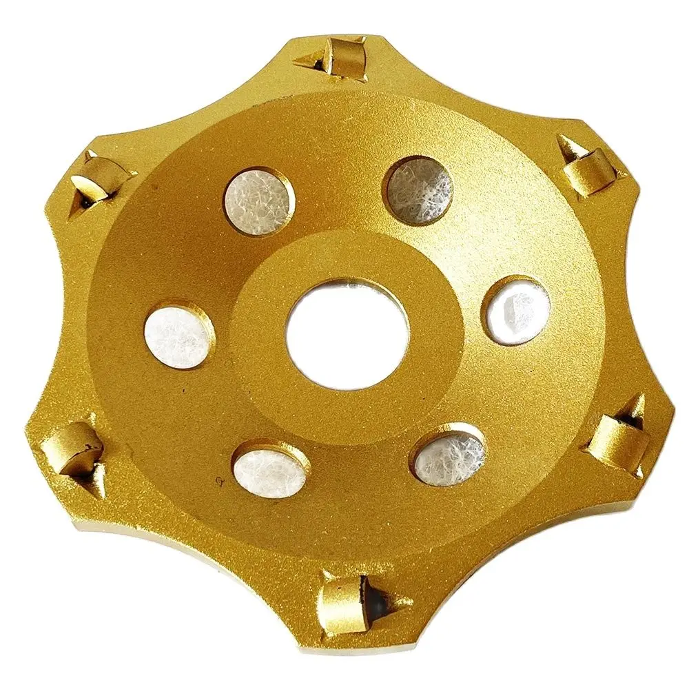 1 шт. Круглый шлифовальный круг 130 мм T6 PCD зеркальный блок для шлифования Бетонного