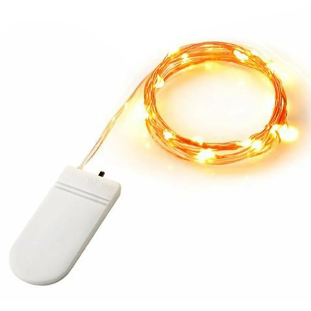 

2M Copper Wire LED String lights Holiday lighting Fairy Garland For Christmas Tree Wedding Party Decoration Lamp