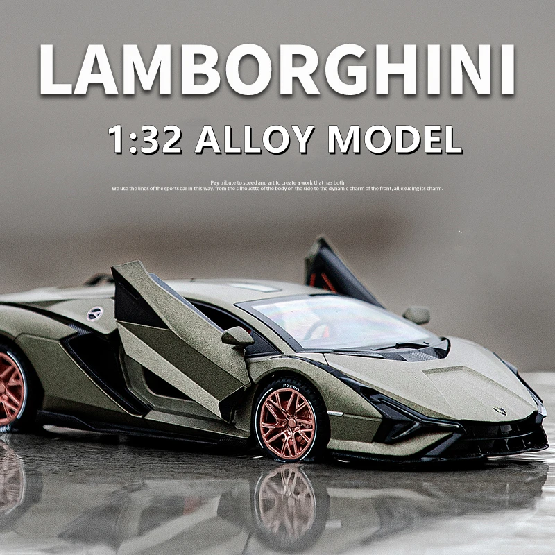 

1:24 SINA модель спортивного автомобиля из сплава, Литые и игрушечные автомобили, металлическая Игрушечная модель автомобиля, коллекция имитац...