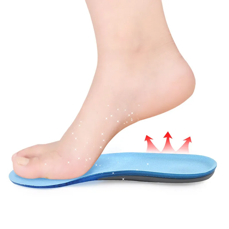 SEBS High Elasticity Shock Absorption Cushioning Insoles Men Women Sports Insoles Four Seasons Running Basketball Insoles Soft