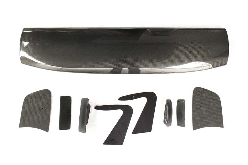 Фото Спойлер NECK Style Voltex GT Wing Type 7 SWAN NECK Style 1600 мм GT Wing (подходит для EVO7, 8, 9, GTR35, E36, S2000 и др.) Углеродное волокно, стекловолокно №5