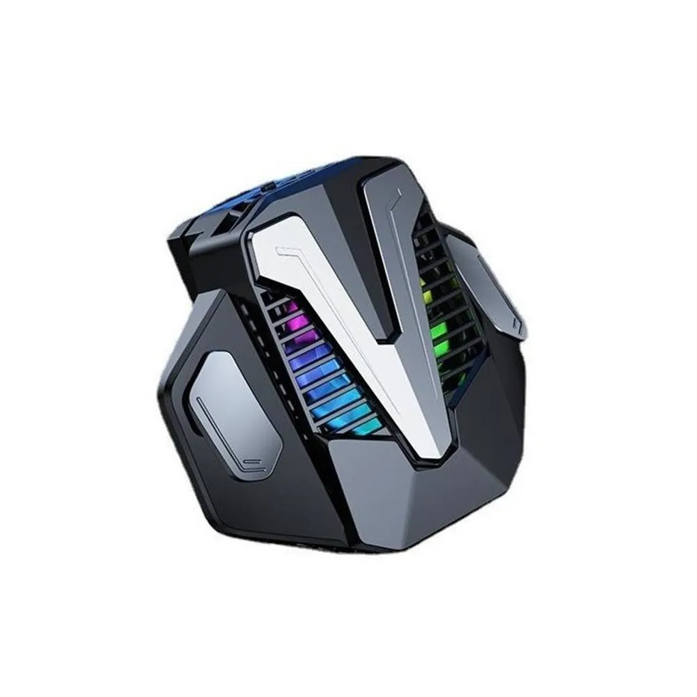 

Mobile Phone Semiconductor Radiator Game Controller Grip Handle Buttons Cooling Fan Compatible For Iphone / Android Phone Best