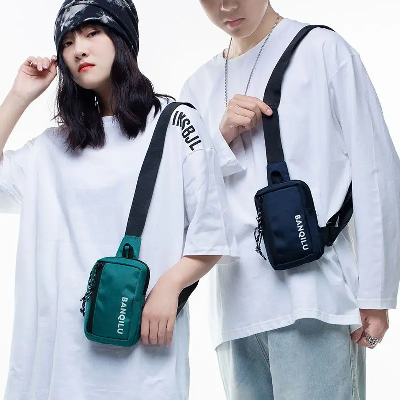 

Новая трендовая сумка, Повседневный Кошелек для пар, многофункциональная нагрудная сумка, сумка через плечо для покупок на открытом воздух...