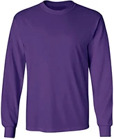 frosted t shirt purple long sleeve