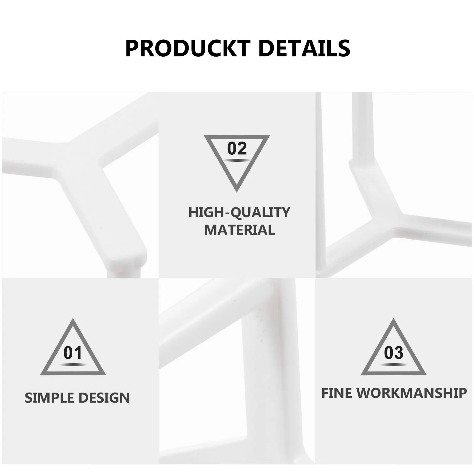 Пластиковый Одноразовый Штатив для пиццы 100 шт. | Дом и сад