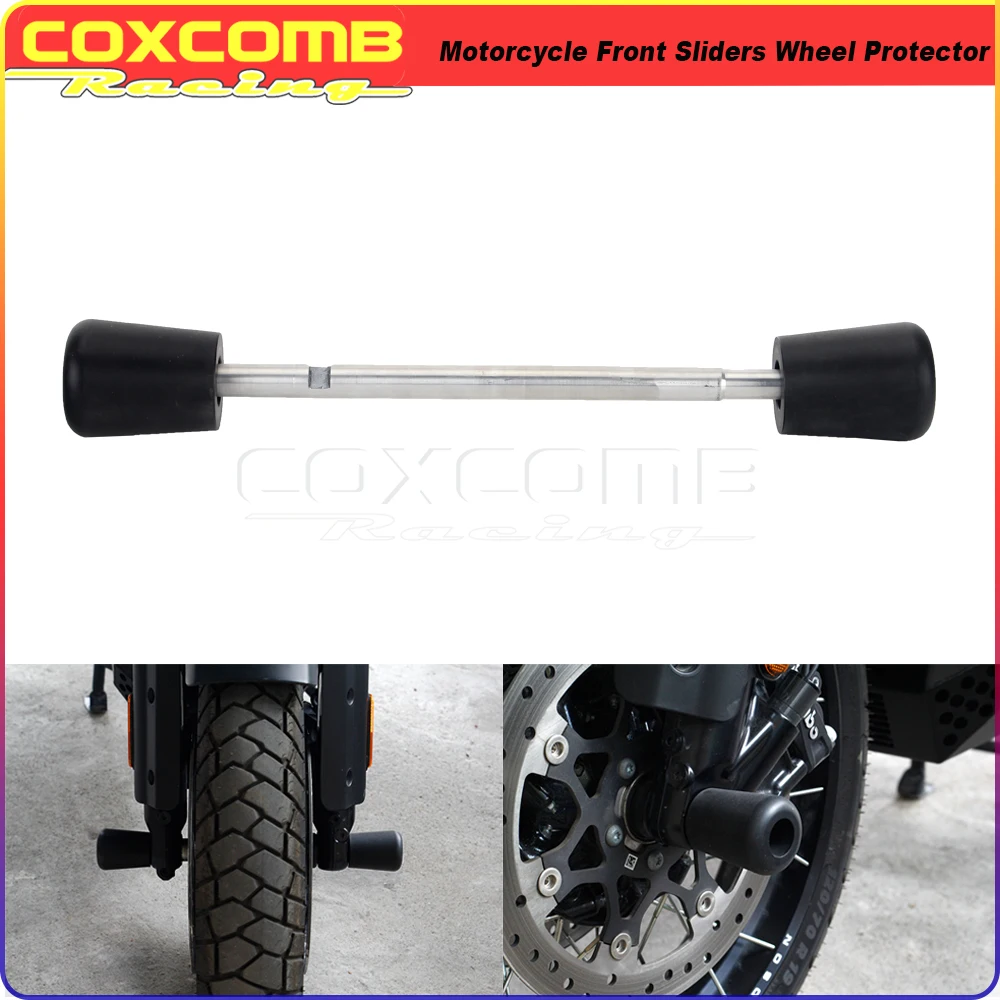 Motorcycle Front Wheel Protector Fork Axle Slider Crash Frame Protection For Harley PAN AMERICA 1250 S RA1250 ADV 2021-2022 |