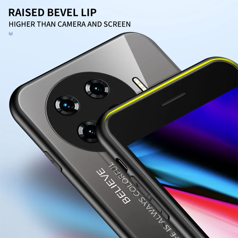 Tecno Spark 20 Pro Plus KJ7 телефон с цветным градиентом закаленное стекло задняя крышка