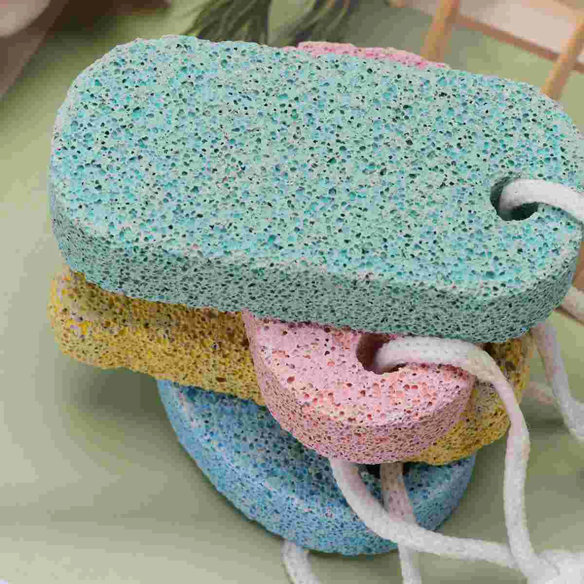 

4pcs Useful String Simple Double-Sided Stone Callus Removers for Woman