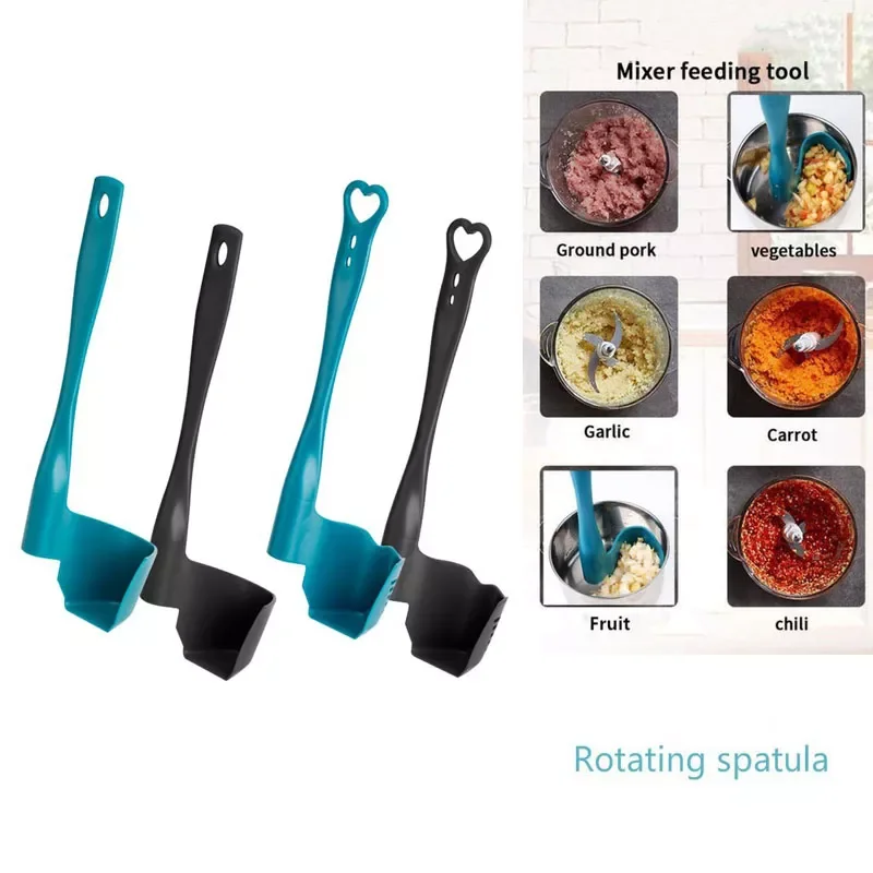 

2023New Rotating Spatula Thermomix TM5/6/31 Spoon colander Removing Portioning Food Multi-function Rotary Mixing Drums Spatula