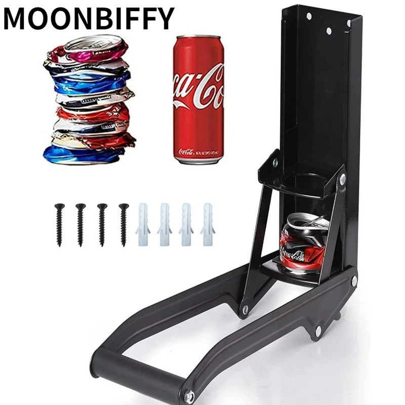 

16 Ounces Heavy Duty Can Crusher Smasher Soda Beer Cola Budweiser Recycling Tool Home Dispensing Can Crusher Bottle Opener