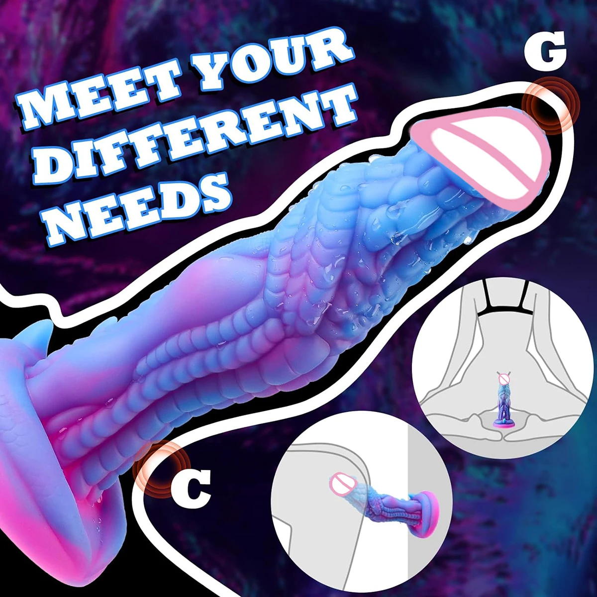 Реалистичный фаллоимитатор для женщин анальный с сильной присоской силиконовый