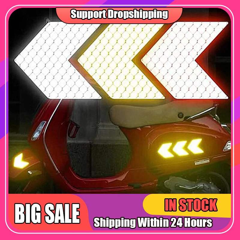 

12 шт., светоотражающие наклейки на Кузов мотоцикла