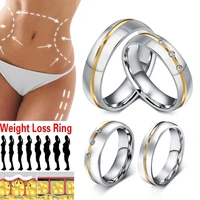 weight ring stimulating slimming ring acupoints gallstone ring health care ring weight loss string fitness reduce