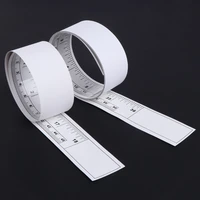 self adhesive metric measure tape vinyl silver rulers for sewing machine sticker 367d