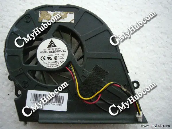 Для Toshiba L450 L455 L455D A200 A350 A355 A210 BSB0705HC DC280007WD0 AT018000300 охлаждающий вентилятор -6M41 -6M40
