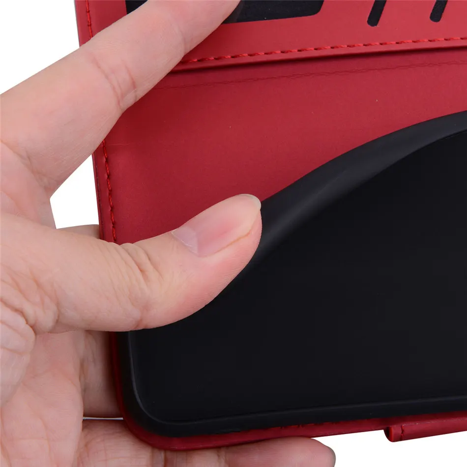 Wallet Case For Samsung Galaxy A3 A5 J3 J5 2017 A6 A7 A8 J4 J6 Plus 2018 A12 A21S A32 A52 A72 4G A82 5G Cute Animal Cover D22G