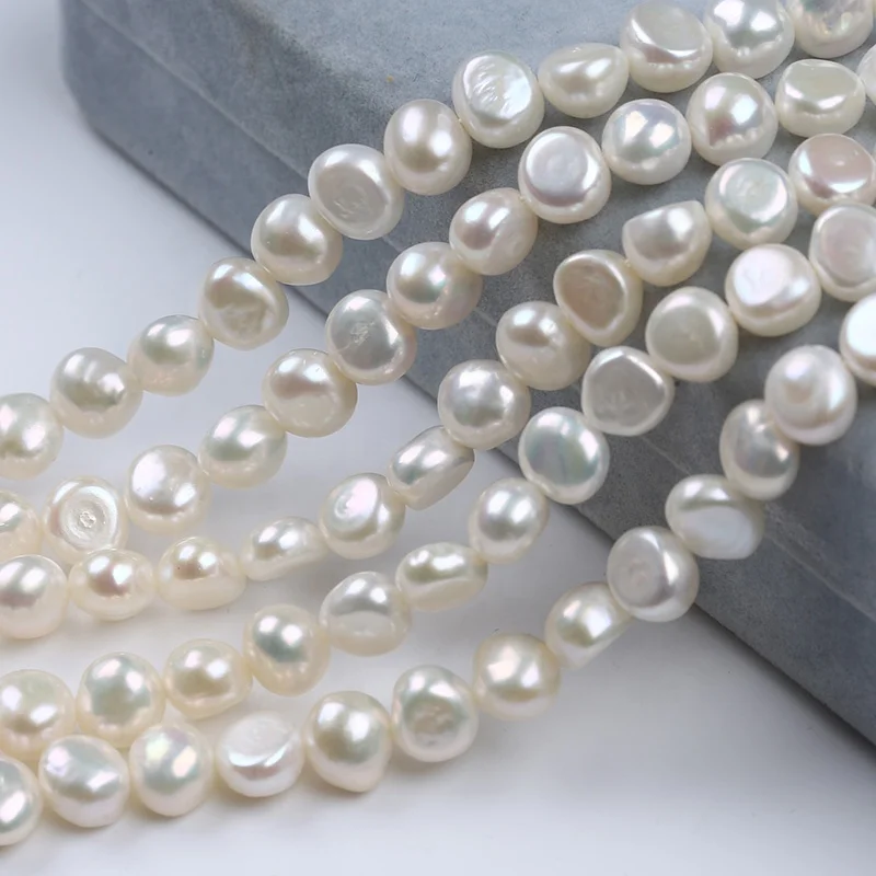 

7-8mm AAAAA Grade baroque pearl beads freshwater pearl string strand wholesale