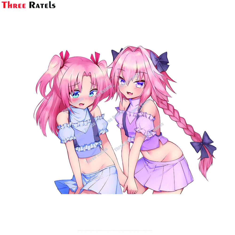 

Three Ratels D749 Astolfo And Arikawa Hime Fate For Passat B6 Stickers Car Accessories Auto External Decoration Decals