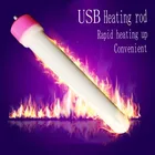 USB-нагреватель, Мужская секс-игрушка с быстрым нагревом 46 градусов, умный термостат 14 см, вагинальный нагреватель, взрослый Abs