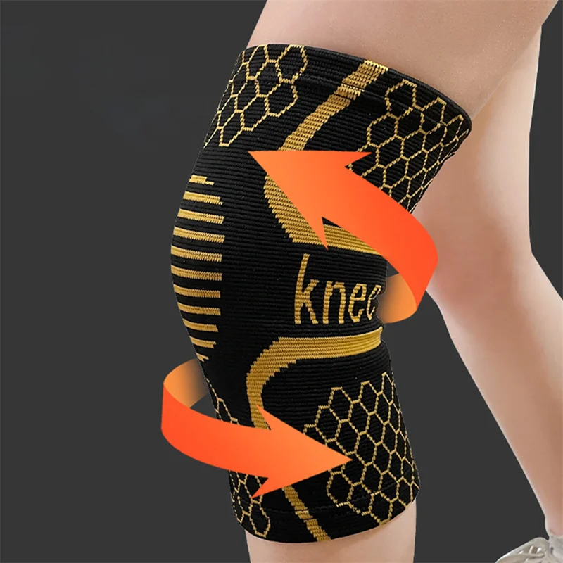

Copper Knee Brace Knee Support with Patella Gel Pad &Side Stabilizers for Knee Pain Sport Arthritis ACL Joint Pain Relief