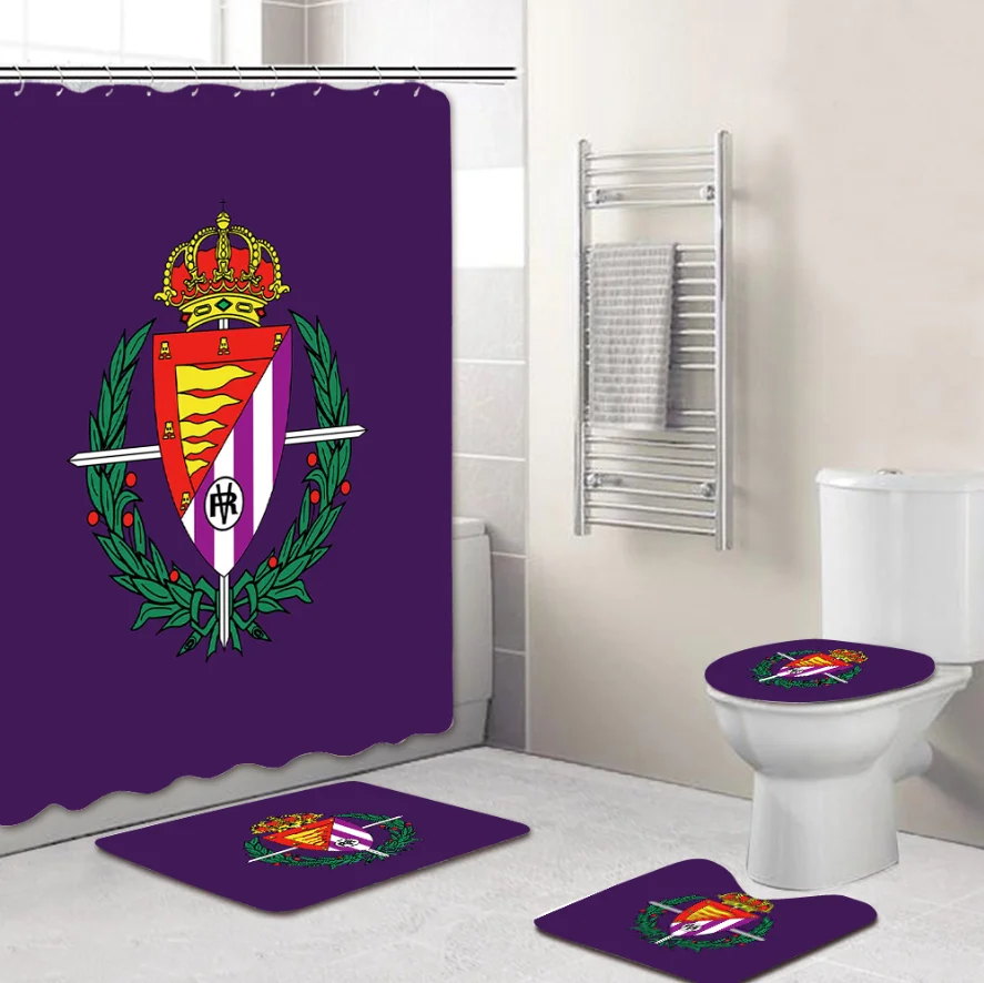 3D-печать занавеска для душа мраморные золотые вены набор ковриков ванной