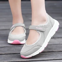2022 summer womens casual shoes soft portable sneakers walking shoes flat soles for women breathable slip on white shoes mujer