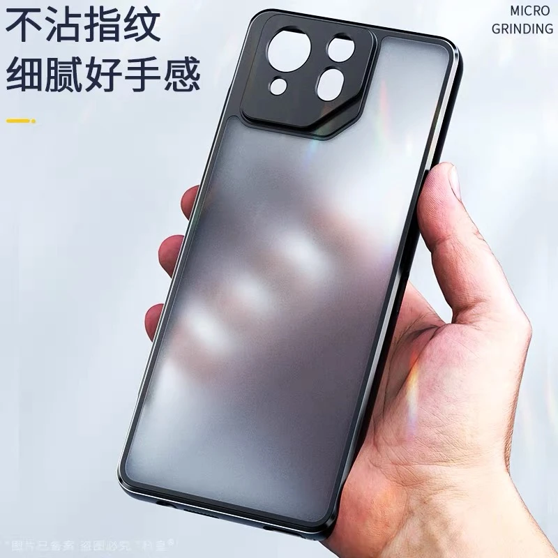 Чехол для ASUS ROG Phone 8 Pro матовая прозрачная задняя крышка 8Pro Phone8Pro 5G защитный корпус