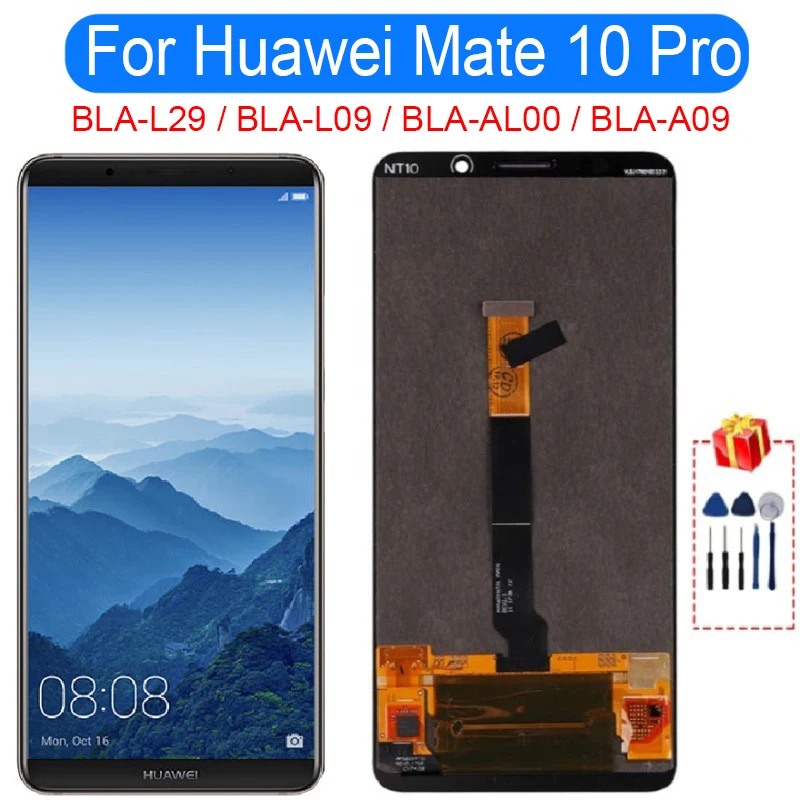 

6.0" For Huawei Mate 10 Pro LCD Display BLA-L29 L09 Touch Screen Digitizer Assembly For Huawei BLA-AL00 A09 Replacement Parts