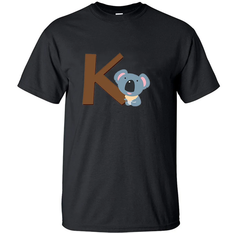 

Koala Animal T-shirts Kawaii Cute T Shirt Animal Shirts Tshirt Men Tee Clothing Streetwear Tshirts Summer Cotton Tops Tees