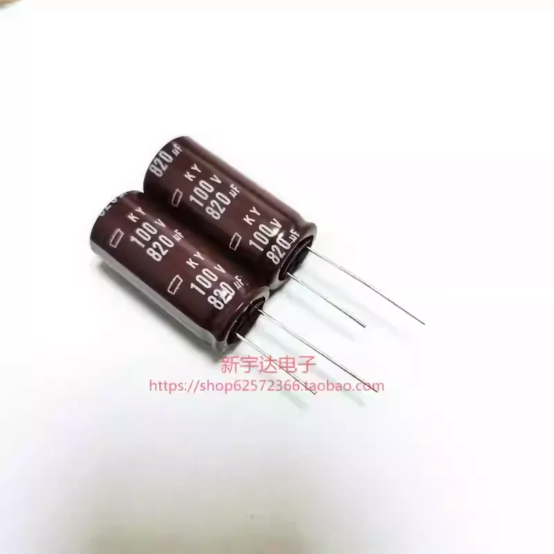 10-100 шт. 100V820UF 18X40 Японский высокочастотный долговечный электролитический конденсатор Black Diamond KY 820UF 100V (art.: 3920d5058fe89) - 3920d5058fe89