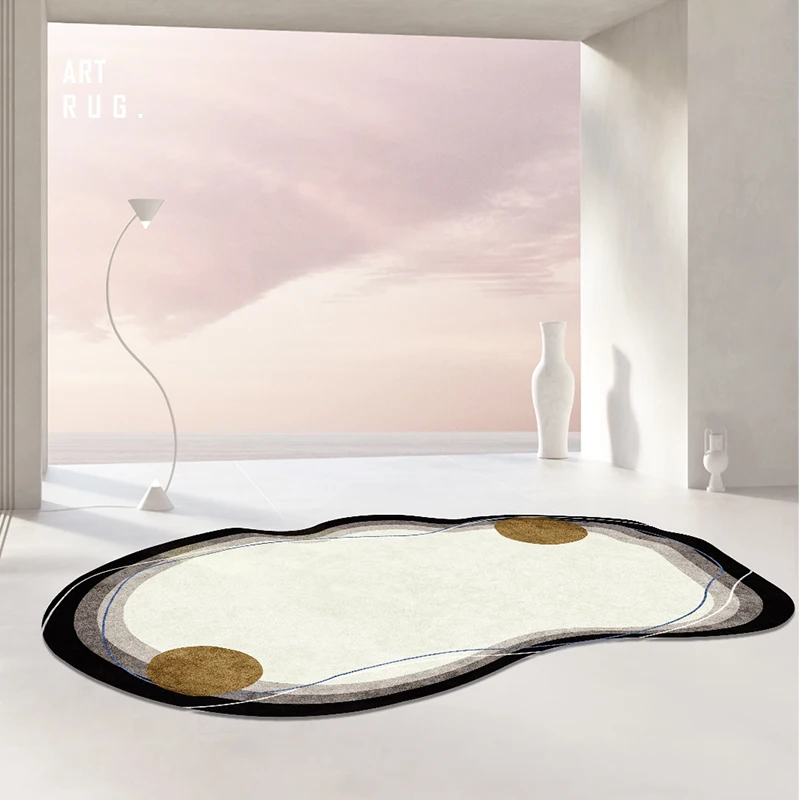 

Wabi-sabi Wind Irregular Carpet Living Room Decoration Home Area Rug Large Hallway Alien Rugs Bedroom Decor Soft Carpet Alfombra